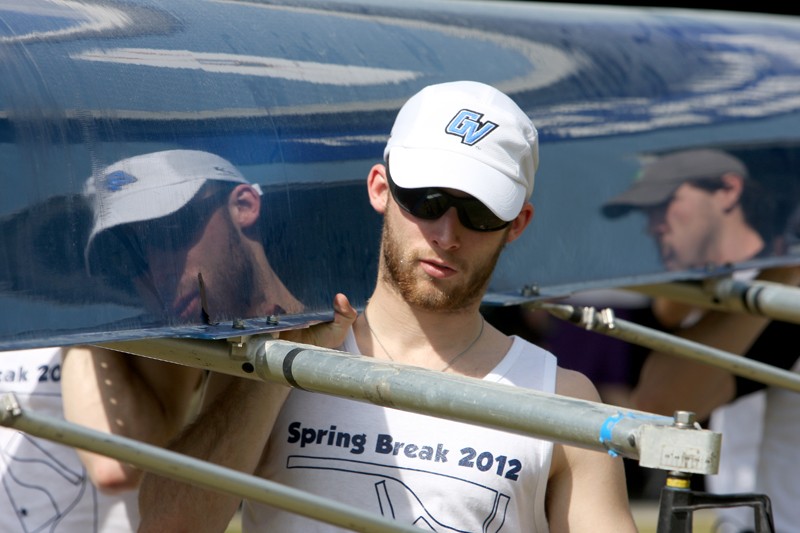 GVL / Eric Coulter
The Grand Valley Rowing Team during Spring Training in Florida