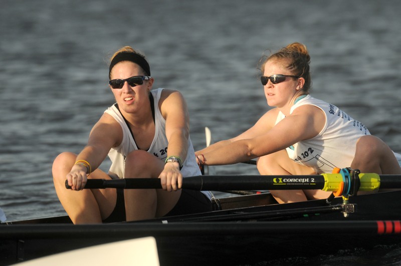 GVL / Eric Coulter
The Grand Valley Rowing Team during Spring Training in Florida