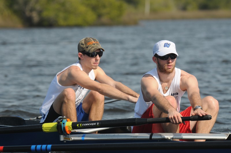 GVL / Eric Coulter
The Grand Valley Rowing Team during Spring Training in Florida