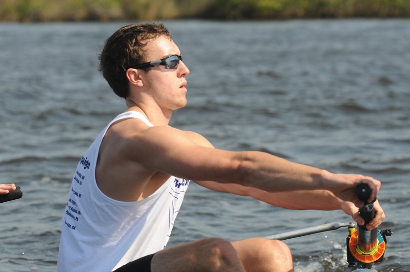 GVL / Eric Coulter
The Grand Valley Rowing Team during Spring Training in Florida