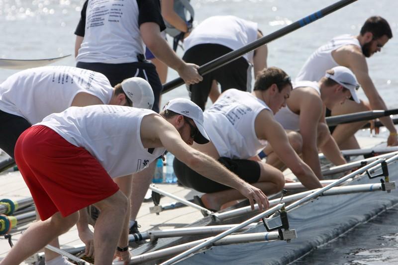 GVL / Eric Coulter
The Grand Valley Rowing Team during Spring Training in Florida