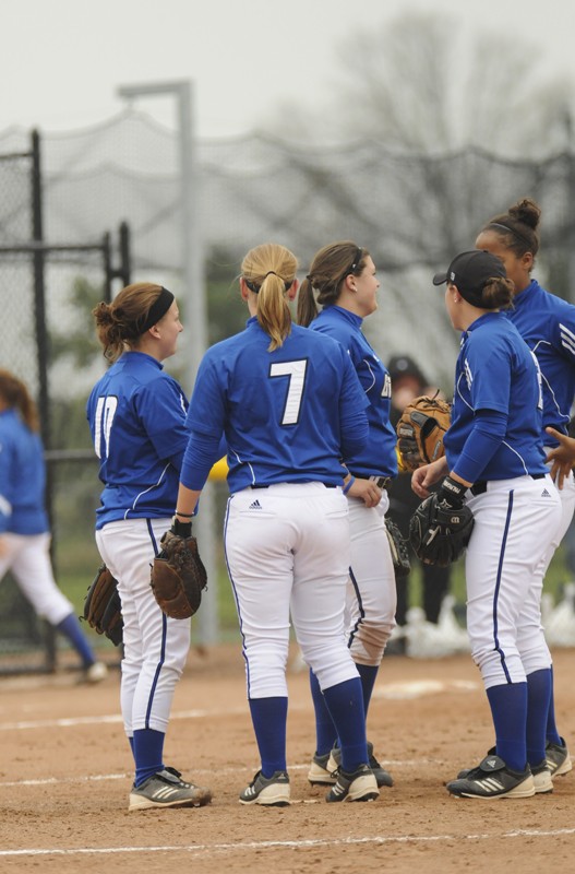 GVL / Bo Anderson

Pitcher Hannah Santora went seven scoreless innings for the Lakers during Saturday's second game vs. SVSU