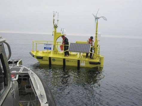 Courtesy Photo / gvsu.edu
Grand Valley State University's research buoy. 