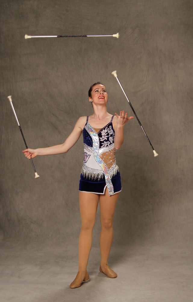 Courtesy / Moriah Muscaro
Grand Valley Twirler Moriah Muscaro