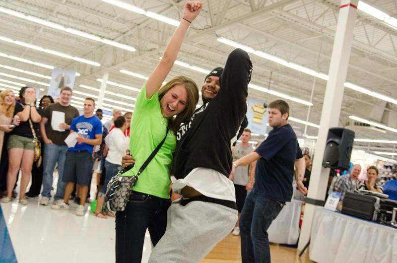 GVL/Bo Anderson Meijer Mania brought the campus community together on Tuesday night.