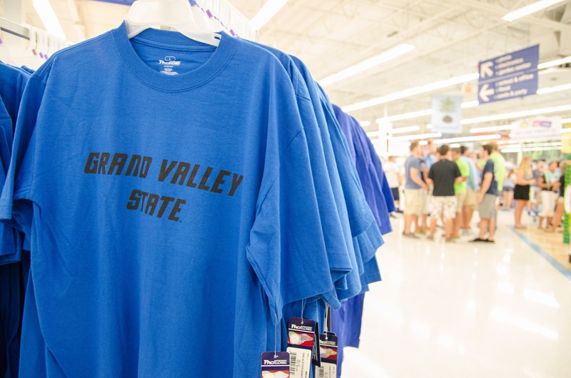 GVL/Bo Anderson GVSU students flocked to Standale for Meijer Mania on Tuesday as part of Welcome Week.