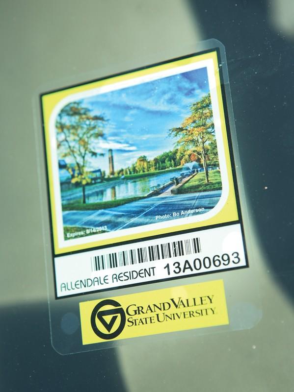 GVL / Robert Mathews
GVSU 2012-2012 Parking Permit