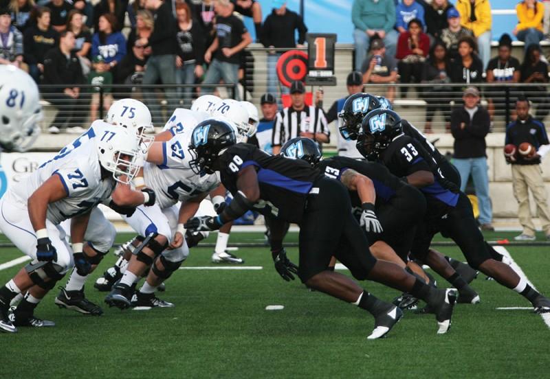 GVL / Robert Mathews
GVSU vs. Notre Dame College at Lubbers Stadium. 