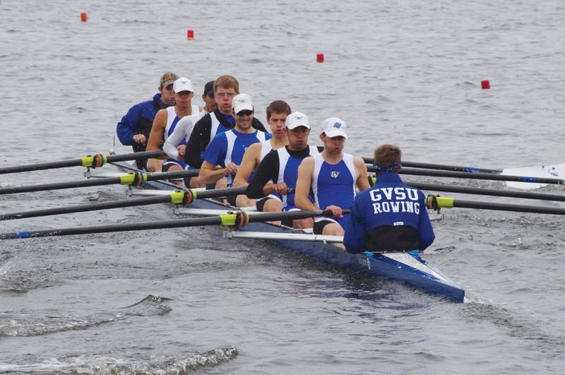 GVL/ ArchiveGrand Valley Mens rowing at the Lubbers Cup races in Spring Lake. 