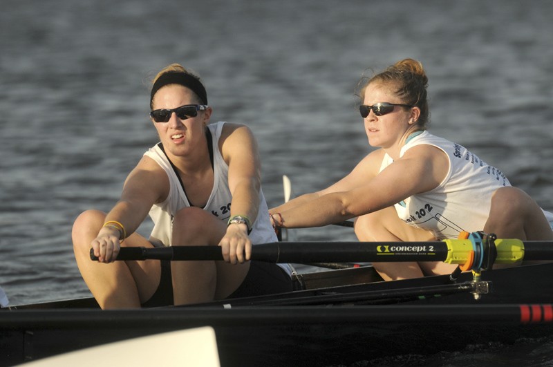 GVL / ArchiveThe Grand Valley Rowing Team during Spring Training in Florida