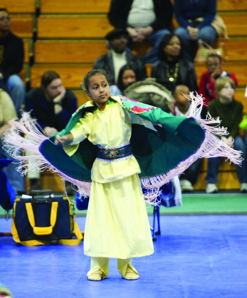 GVL / ArchiveNative American heritage month includes a Pow Wow on campus.