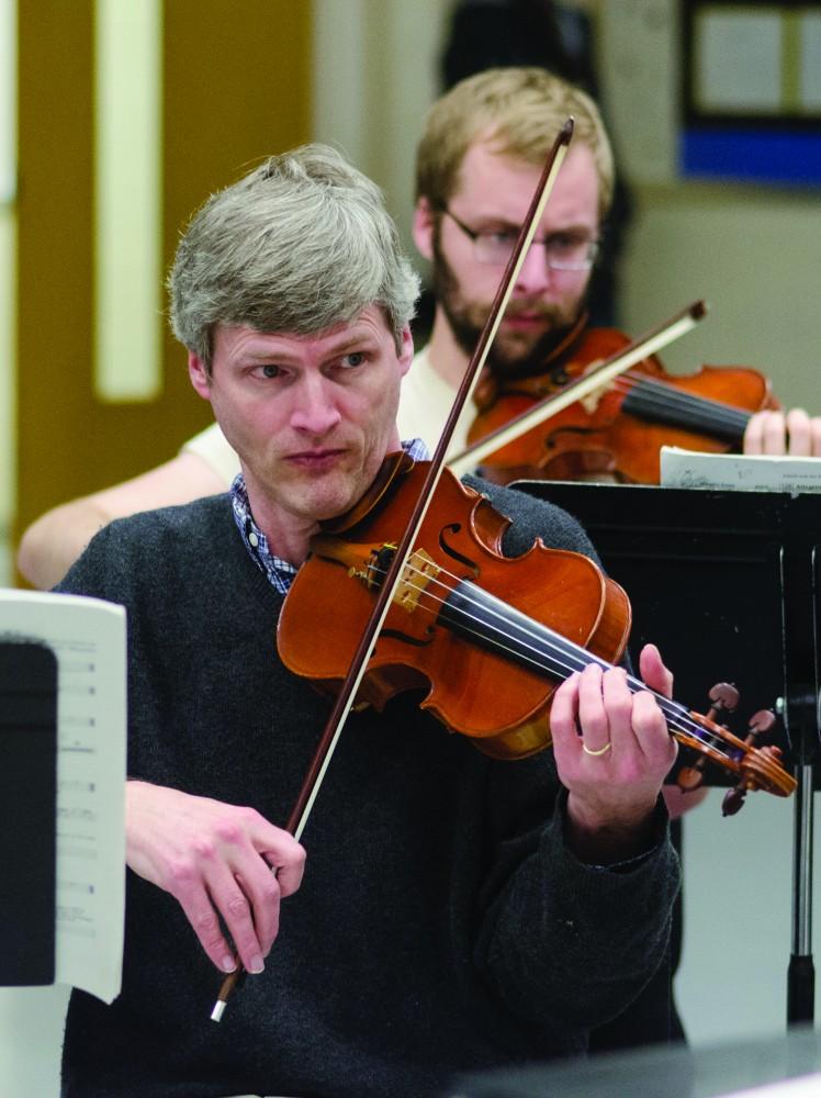 GVL/Bo Anderson

Members of the orchestra rehearse for 'Amahl and the Night Visitors'