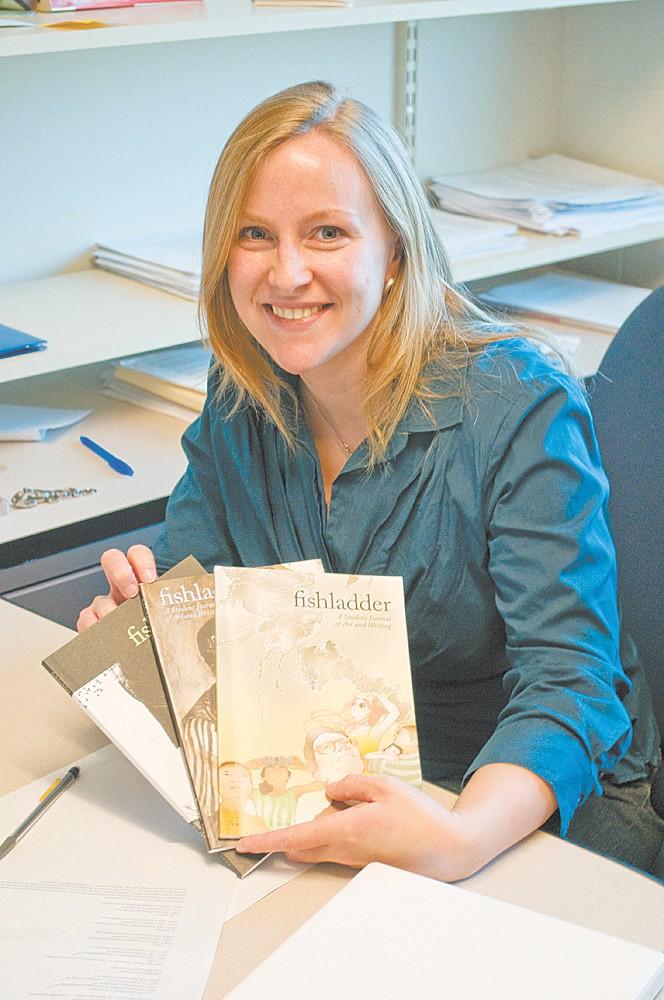 GVL / ArchiveCaitlin Horrocks, faculty advisor to the Fishladder