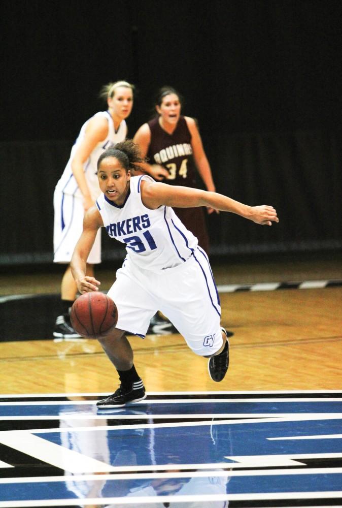 GVL / ArchiveForward Briauna Taylor (31) chases down a lose ball in a game last season