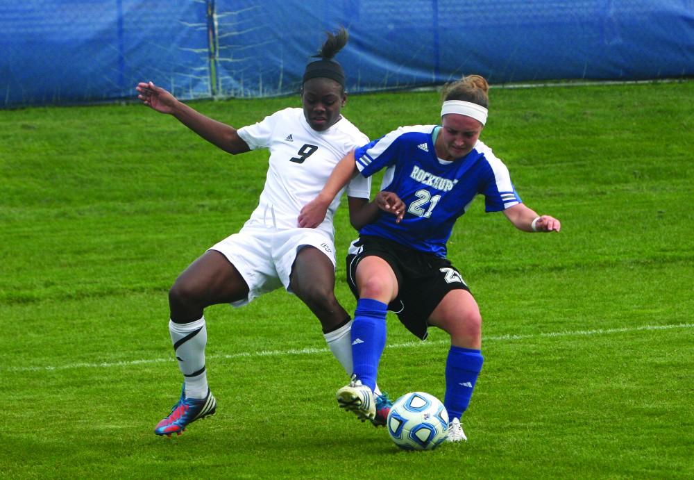 GVL / Eric CoulterKayla Addison fights of a defender