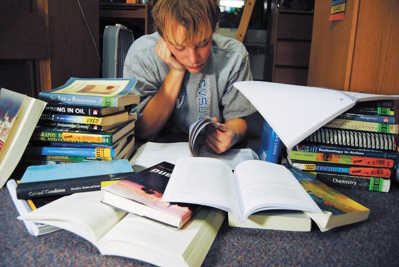 GVL / Archive
Students can easily become overwhelmed by the amount of work school entails
