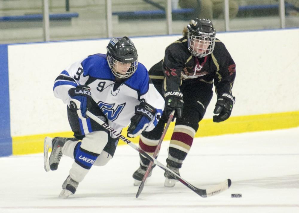 GVL/Bo Anderson

Katie Danto brings the puck down the wing during a previous matchup at Georgetown Ice Arena.