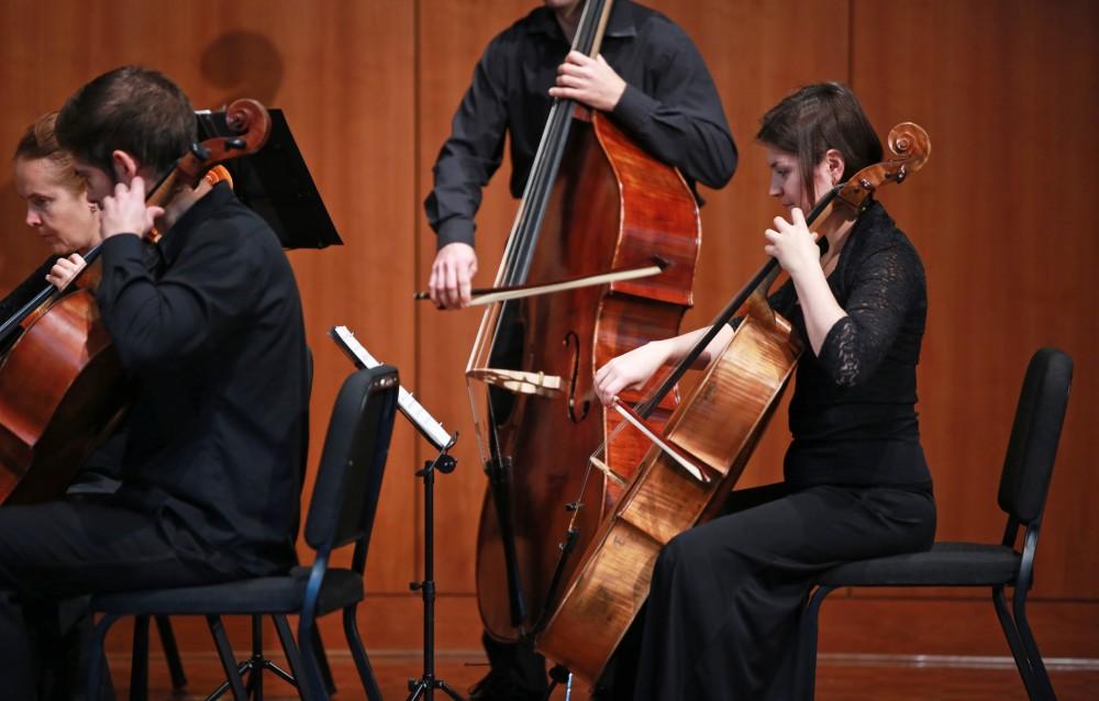 GVL / Kevin Sielaff - Arts at Noon features the Chamber Orchestra Kremlin Oct. 14 inside the Cook DeWitt Center on Grand Valley's Allendale campus. 