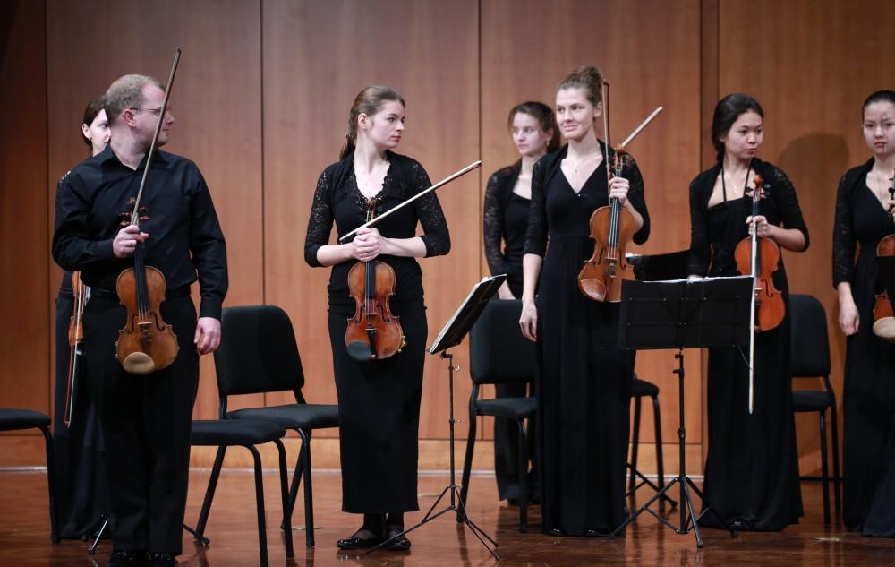 GVL / Kevin Sielaff - Arts at Noon features the Chamber Orchestra Kremlin Oct. 14 inside the Cook DeWitt Center on Grand Valley's Allendale campus. 