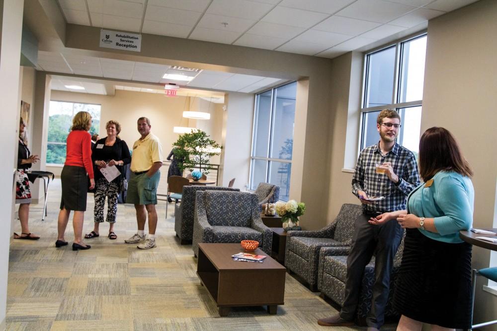 GVL / Sara Carte
Grand Valley, Calvin College, and Western Michigan University open their new rehabilitation center on Sept. 29.