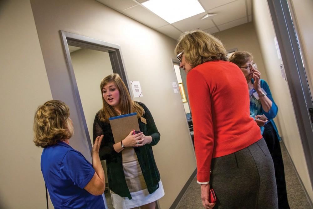 GVL / Sara Carte
Grand Valley, Calvin College, and Western Michigan University open their new rehabilitation center on Sept. 29.