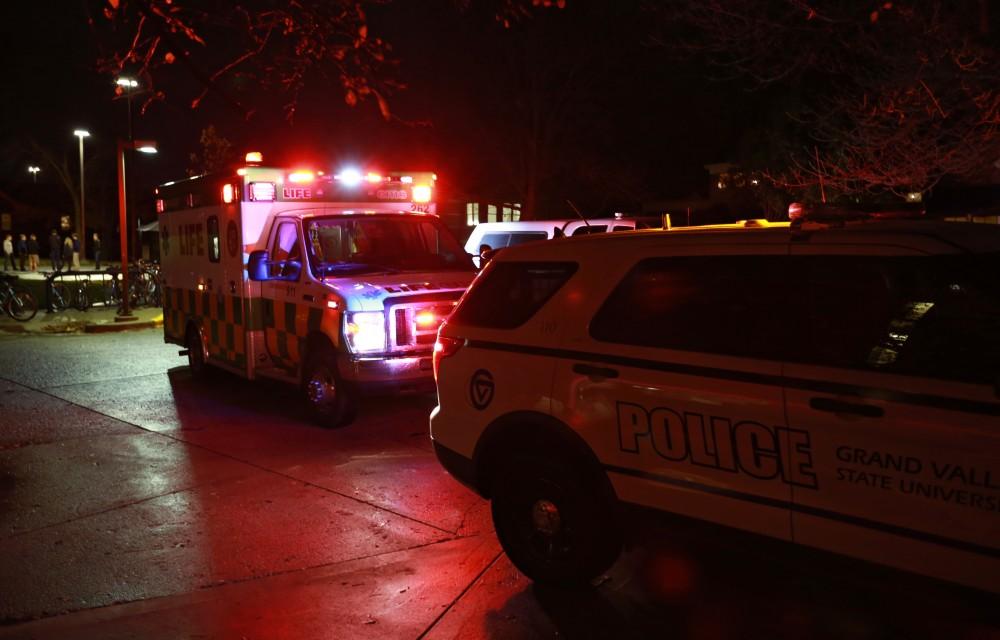 GVL / Kevin Sielaff - Life Ambulance responds to a medical inside Kistler living center on Oct. 24. 