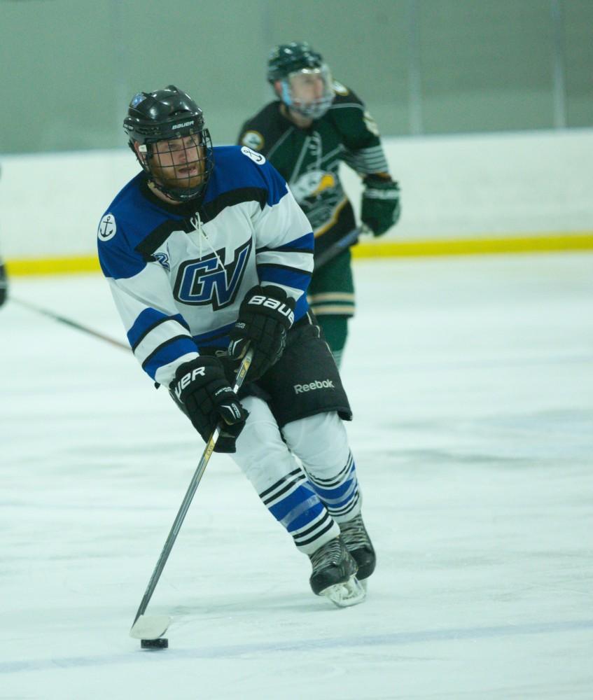 GVL / Kevin Sielaff - The Lakers defeat the Eagles of Eatern Michigan University Friday, Feb. 5, 2016 at Georgetown Ice Center.