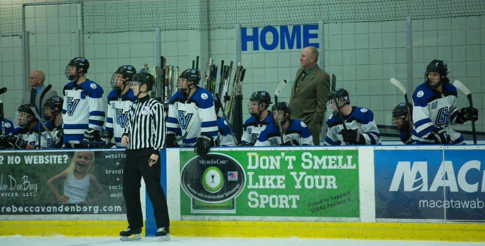 GVL / Kevin Sielaff - The Lakers defeat the Eagles of Eatern Michigan University Friday, Feb. 5, 2016 at Georgetown Ice Center.