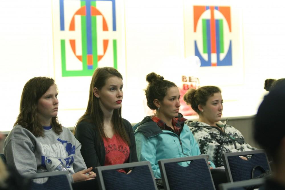 Many students attended the Scarlet Cord Exhibit and Screening held on Feb. 4 in Allendale, MI. 