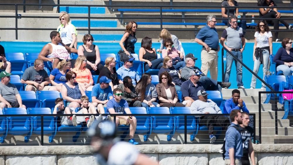 GVL / Kevin Sielaff - The 2016 Grand Valley State Spring Classic is hosted at Lubbers Stadium on Saturday, April 16, 2016.