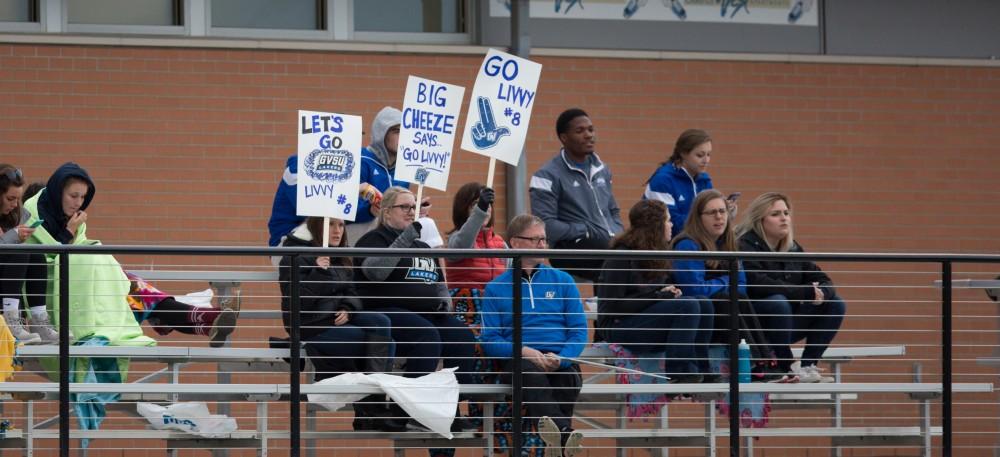 GVL / Kevin Sielaff - Grand Valley defeats Lake Erie College with a final score of 19-2 on Friday, April 29, 2016 in Allendale. 