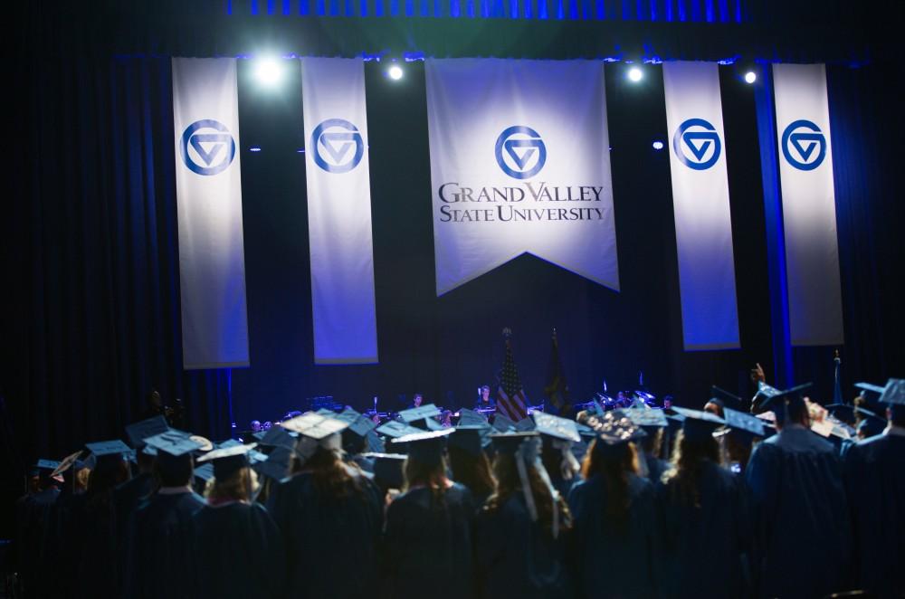 Moments from Grand Valley's graduation ceremonies on Saturday, April 30, 2016.