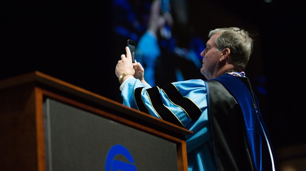 Moments from Grand Valley's graduation ceremonies on Saturday, April 30, 2016.