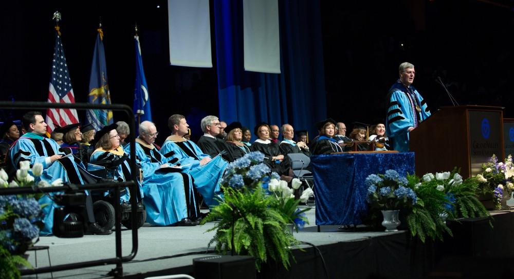 Moments from Grand Valley's graduation ceremonies on Saturday, April 30, 2016.