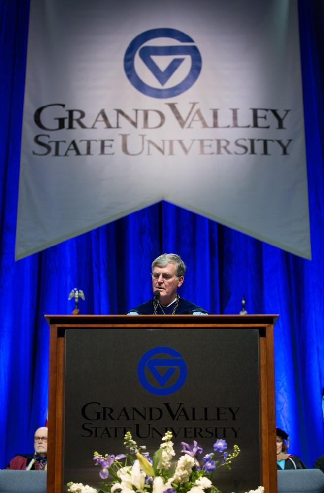 Moments from Grand Valley's graduation ceremonies on Saturday, April 30, 2016.