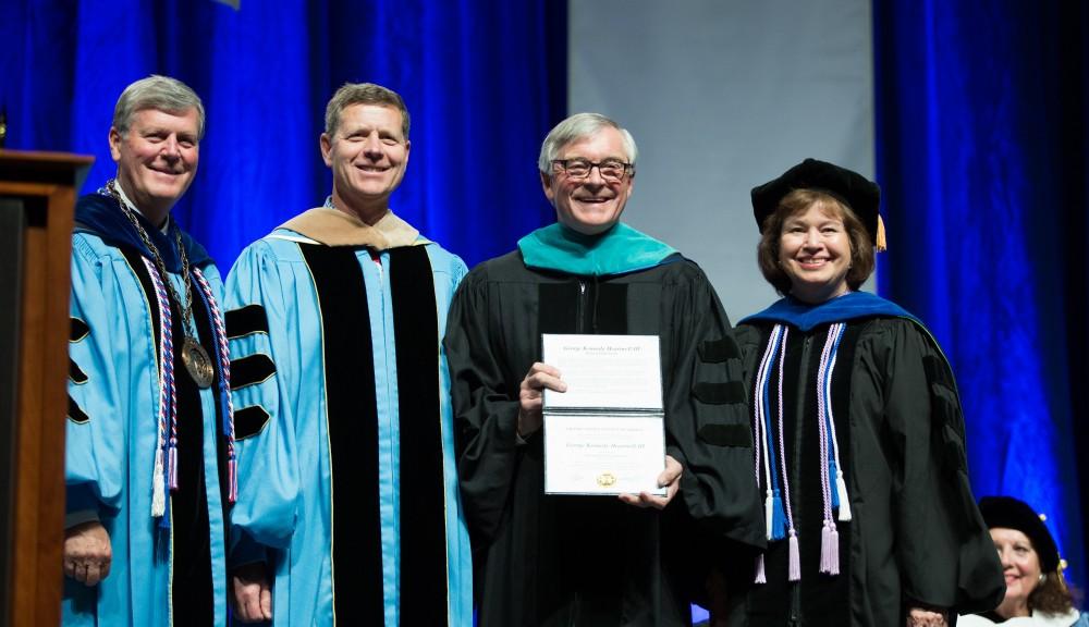 Moments from Grand Valley's graduation ceremonies on Saturday, April 30, 2016.