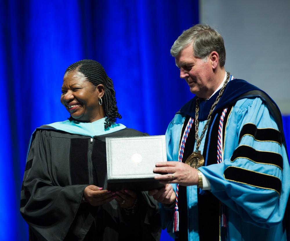 Moments from Grand Valley's graduation ceremonies on Saturday, April 30, 2016.