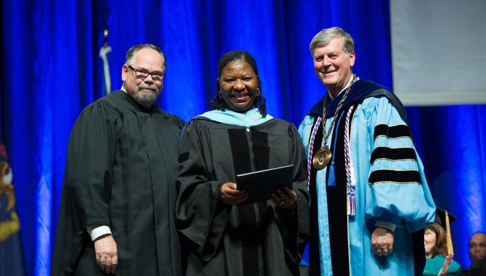 Moments from Grand Valley's graduation ceremonies on Saturday, April 30, 2016.