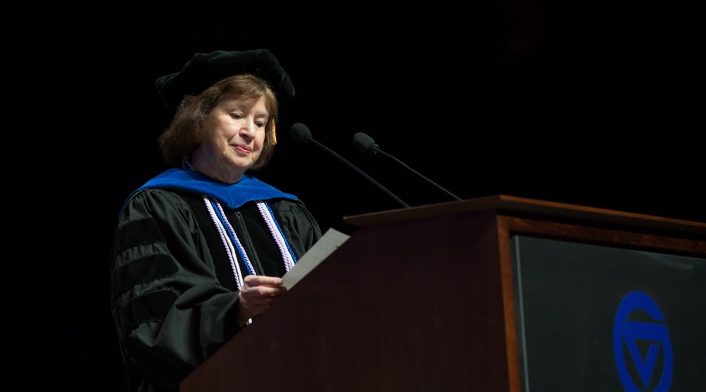 Moments from Grand Valley's graduation ceremonies on Saturday, April 30, 2016.