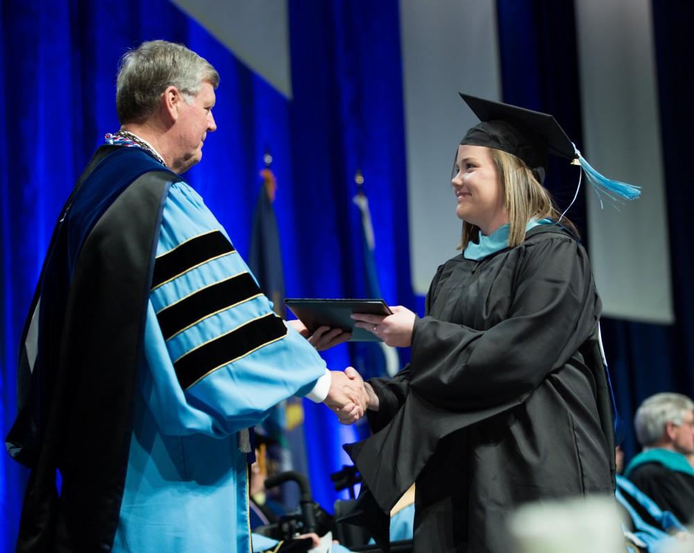 Moments from Grand Valley's graduation ceremonies on Saturday, April 30, 2016.