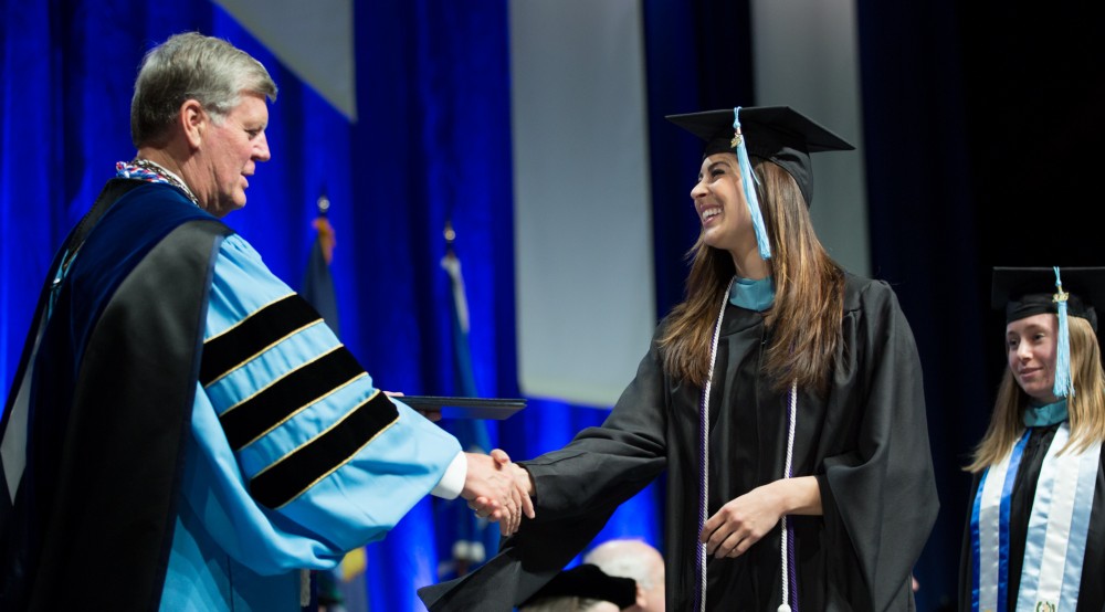 Moments from Grand Valley's graduation ceremonies on Saturday, April 30, 2016.