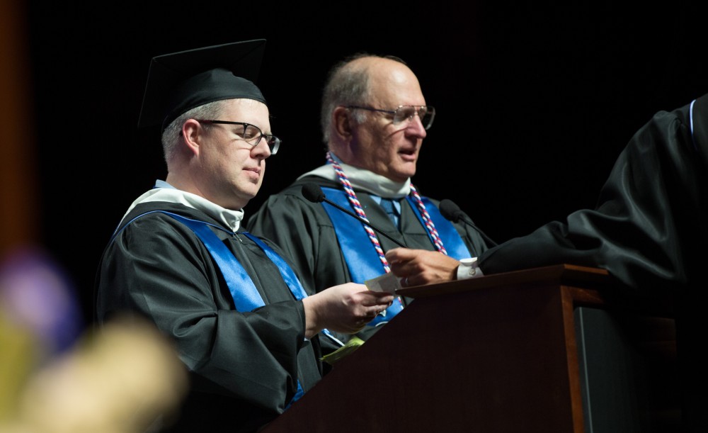 Moments from Grand Valley's graduation ceremonies on Saturday, April 30, 2016.