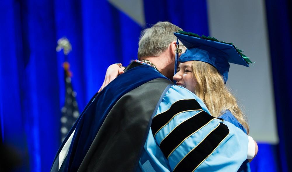 Moments from Grand Valley's graduation ceremonies on Saturday, April 30, 2016.