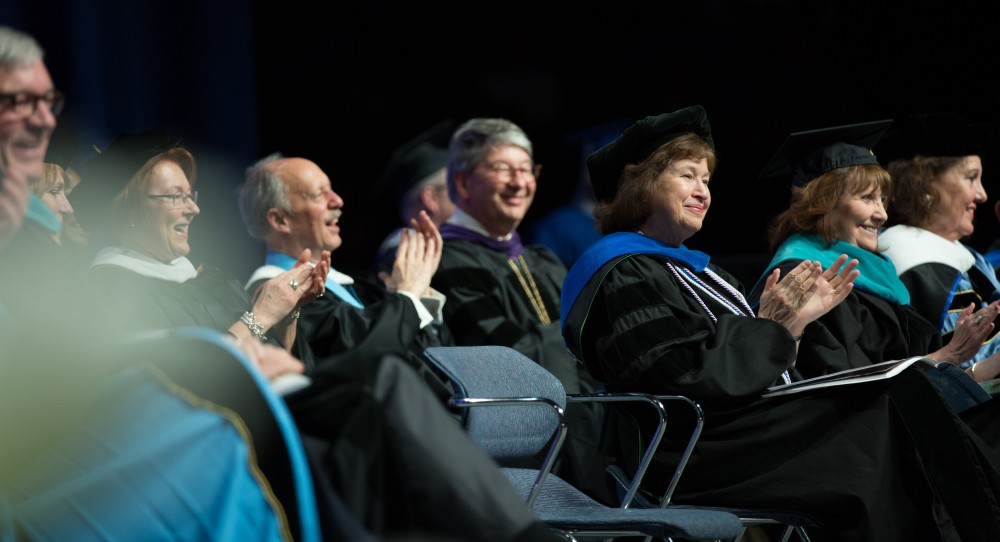 Moments from Grand Valley's graduation ceremonies on Saturday, April 30, 2016.