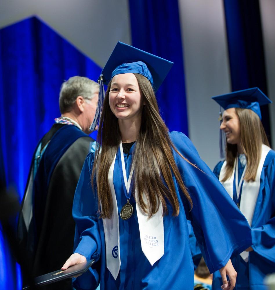 Moments from Grand Valley's graduation ceremonies on Saturday, April 30, 2016.