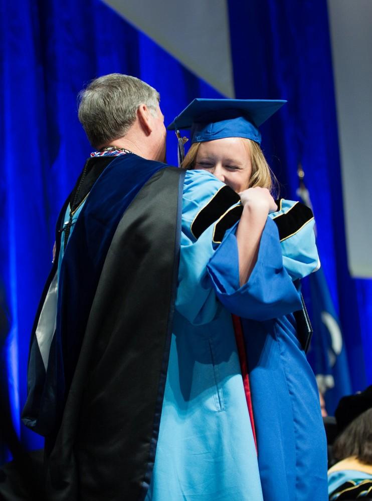 Moments from Grand Valley's graduation ceremonies on Saturday, April 30, 2016.