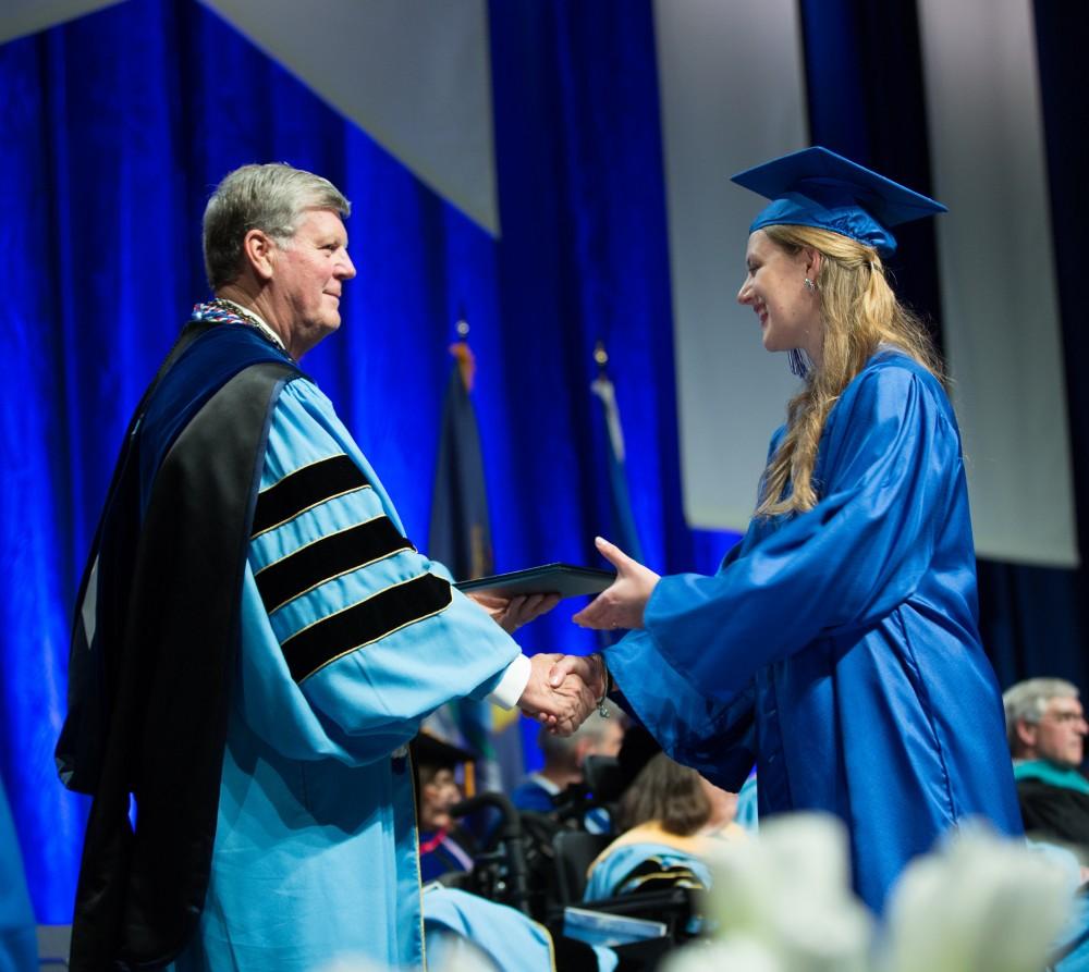 Moments from Grand Valley's graduation ceremonies on Saturday, April 30, 2016.