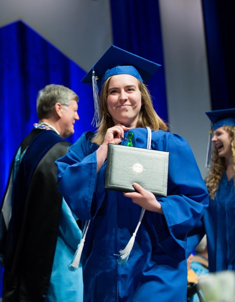 Moments from Grand Valley's graduation ceremonies on Saturday, April 30, 2016.