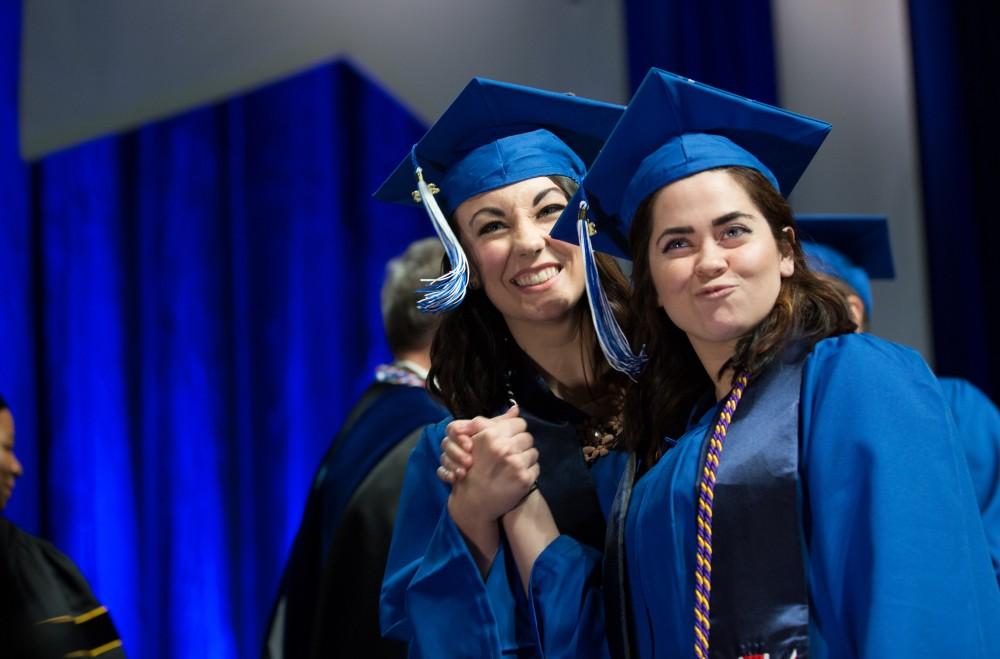 Moments from Grand Valley's graduation ceremonies on Saturday, April 30, 2016.