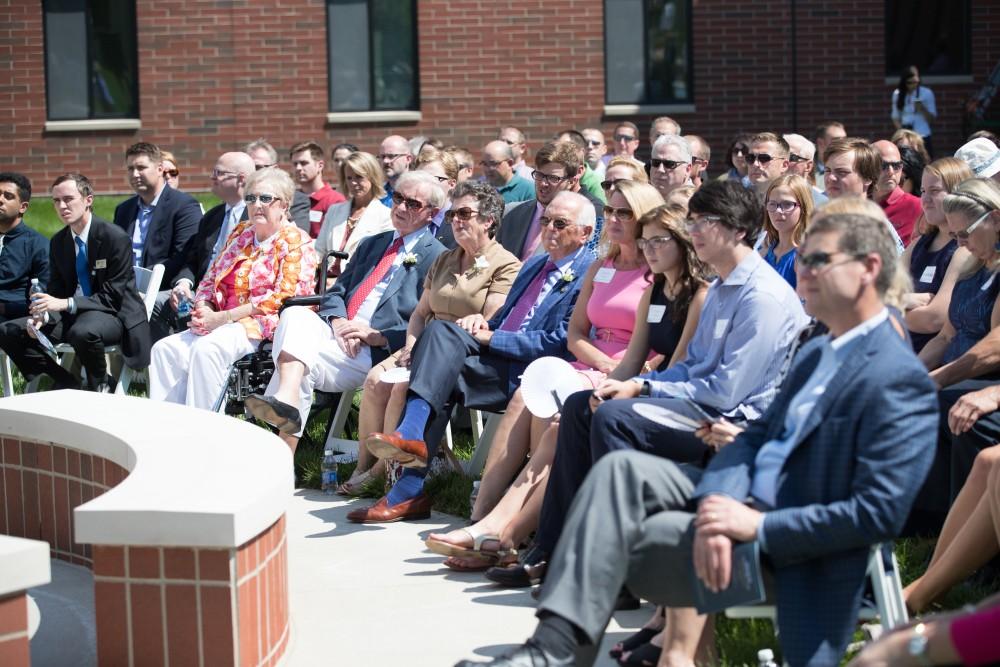 GVL/Kevin Sielaff - The Holton-Hooker Learning and Living Center is officially dedicated and opened on Friday, August 26, 2016.   